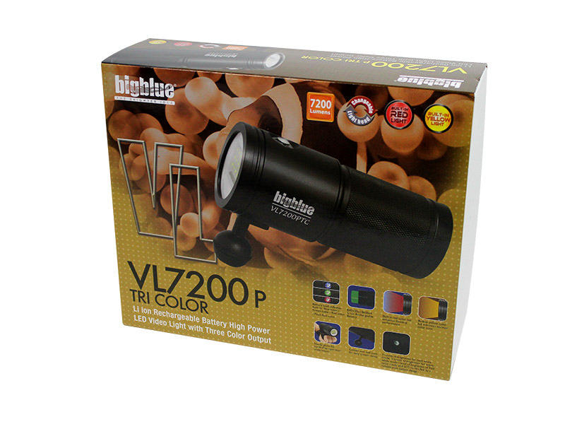 Bigblue VL7200P Tri Color 7200 Lumens Video Light, 120° Beam Angle