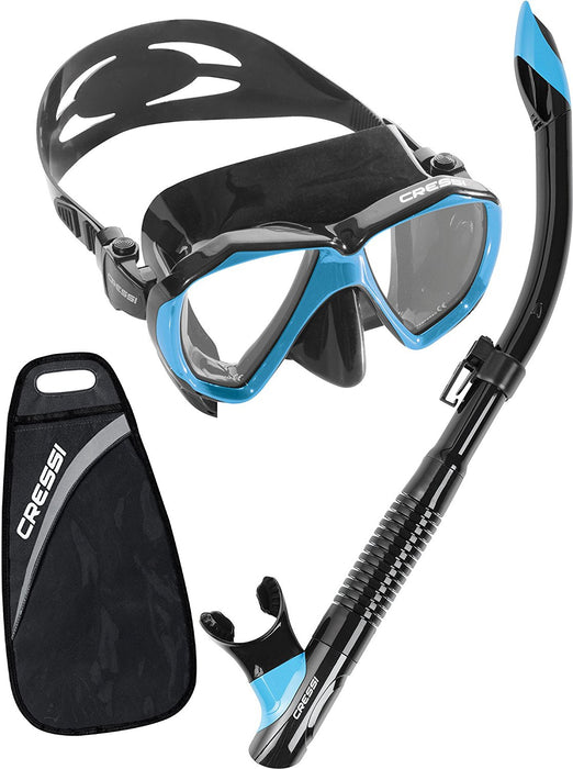 Cressi Ranger Tao Adult Mask Snorkel Set