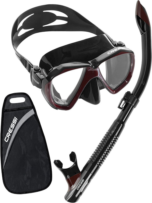 Cressi Ranger Tao Adult Mask Snorkel Set