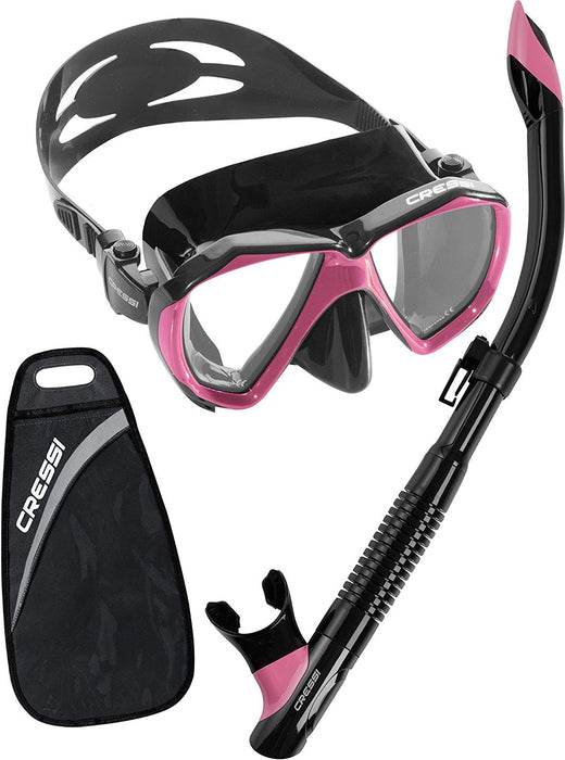 Cressi Ranger Tao Adult Mask Snorkel Set