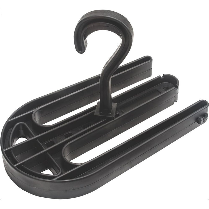 Innovative Scuba Concepts RB0715 Drysuit Hanger with Adjustable Hook Slots, Black