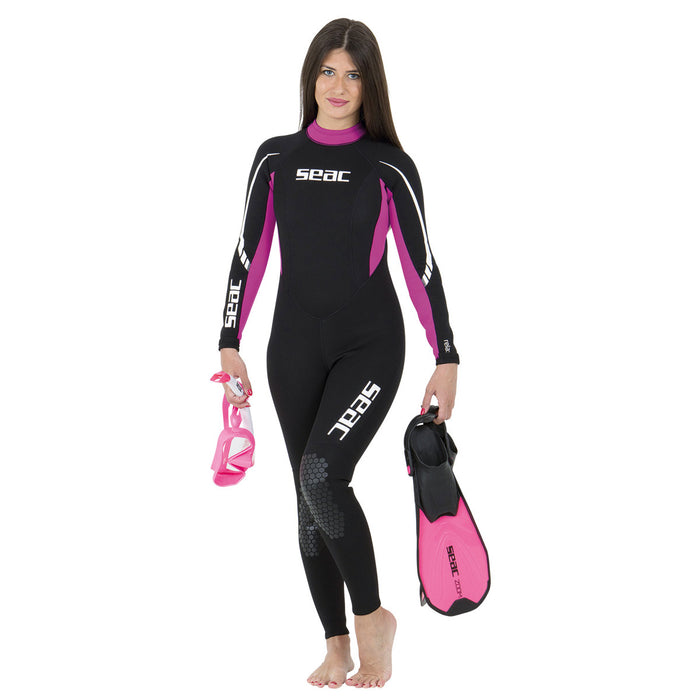 SEAC Relax 2.2 mm High Stretch Neoprene Full Wetsuit Women