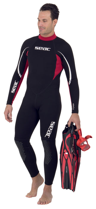 SEAC Relax 2.2 mm High Stretch Neoprene Full Wetsuit Men