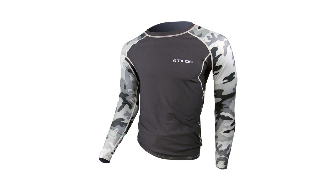 Tilos Men's 6oz Anti-UV Long Sleeve Rash Guard