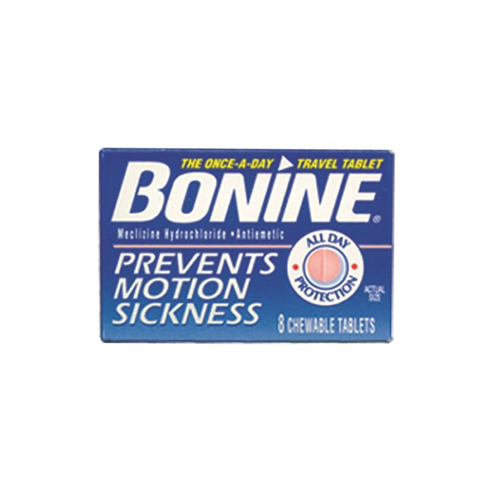 Innovative Scuba Concepts Bonine Motion Sickness Tablets, 8 Chewable Tablets