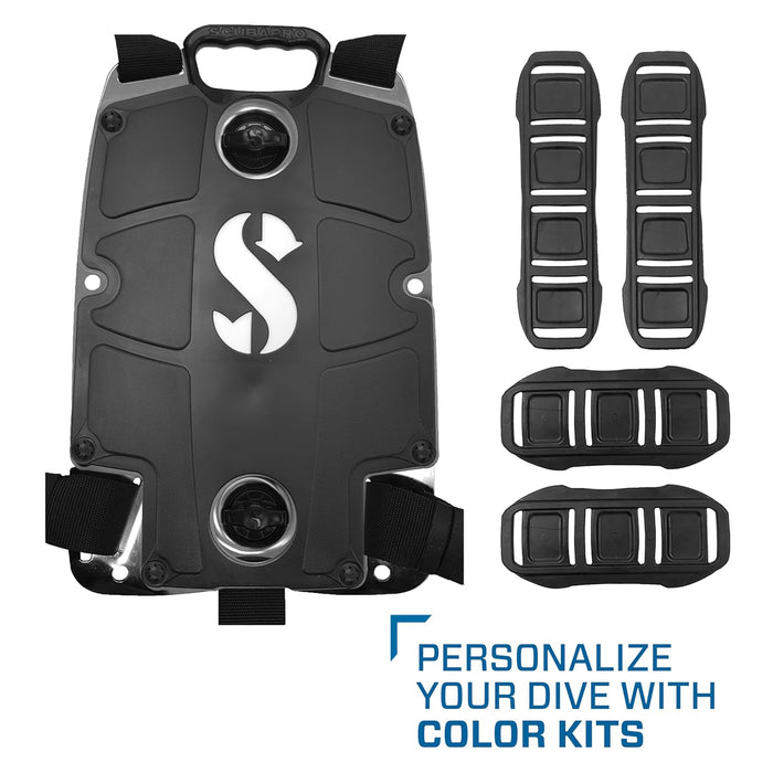 Scubapro S-Tek Pro System Technical Scuba Diving Gear Set, 3D Back Plate, Harness, 30lb Donut Wing, Single Tank Adapter