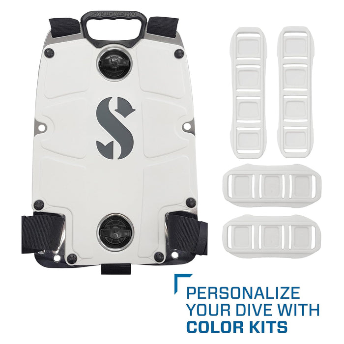 Scubapro S-Tek Pro System Technical Scuba Diving Gear Set, 3D Back Plate, Harness, 30lb Donut Wing, Single Tank Adapter