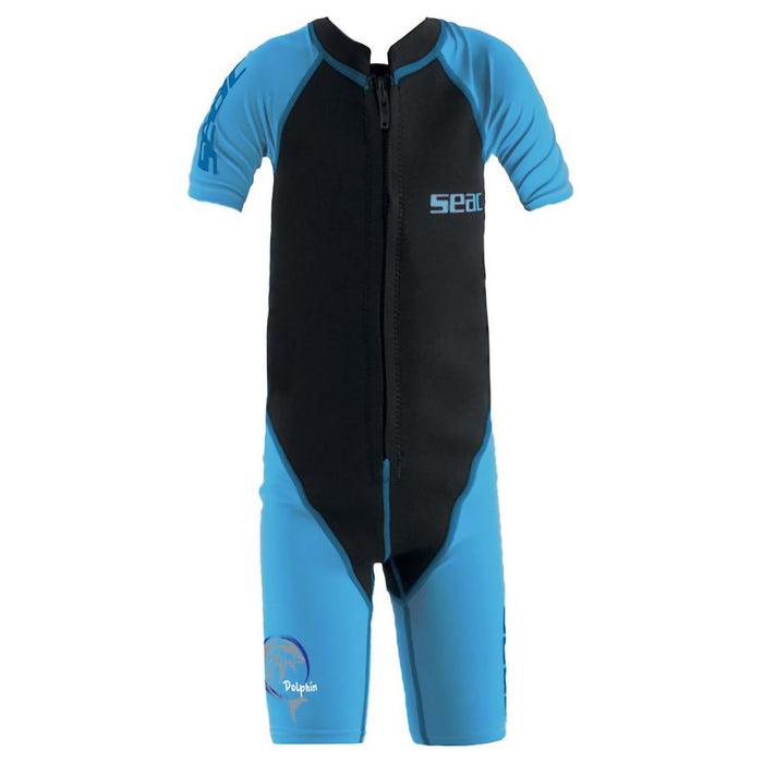 SEAC Dolphin Kids 1.5mm Neoprene Shorty Wetsuit for Swimming Snorkelling