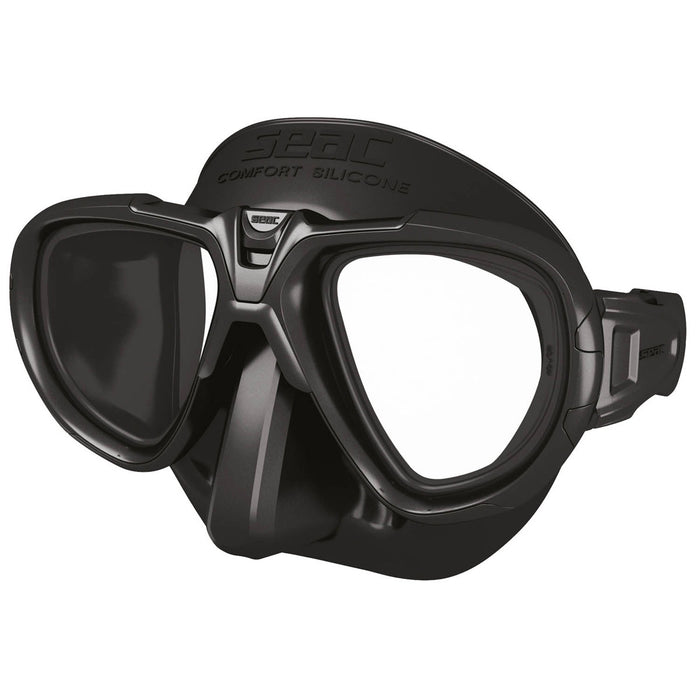 SEAC Fox Dual Lens Spearfishing Freediving Snorkeling Scuba Diving Mask