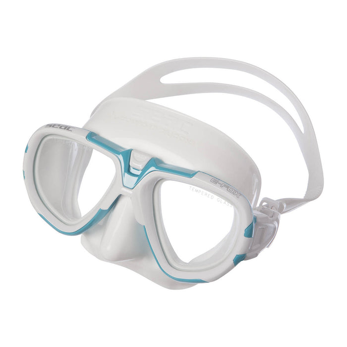 SEAC Fox Dual Lens Spearfishing Freediving Snorkeling Scuba Diving Mask