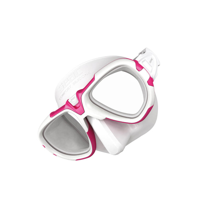 SEAC Fox Dual Lens Spearfishing Freediving Snorkeling Scuba Diving Mask