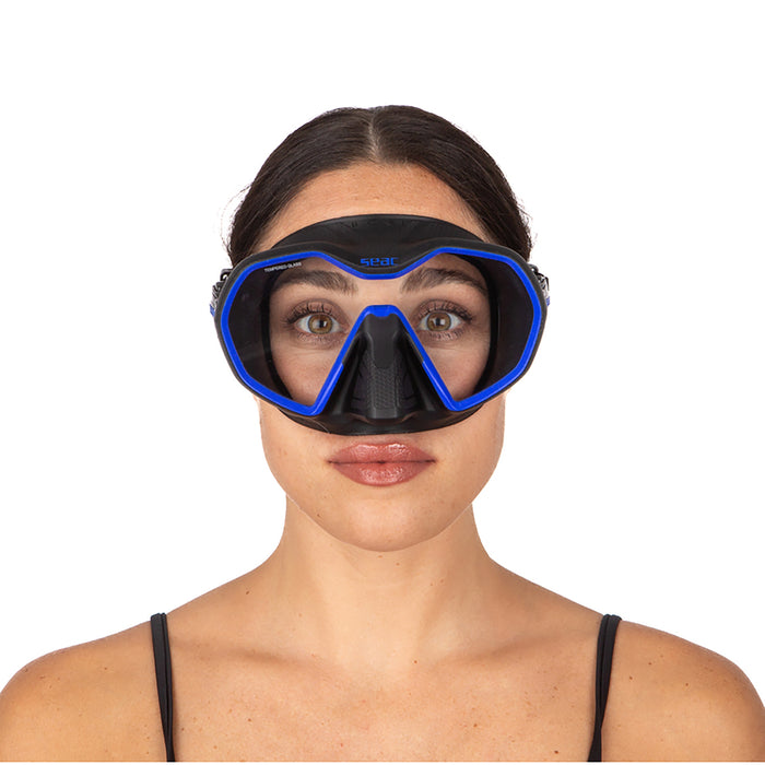 SEAC Icona Frameless Single Lens Mask for Scuba Diving
