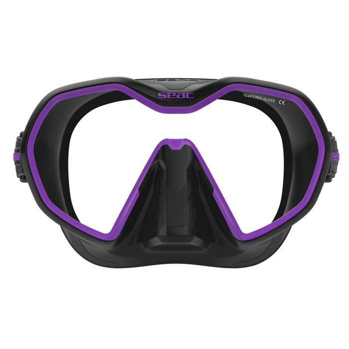 SEAC Icona Frameless Single Lens Mask for Scuba Diving