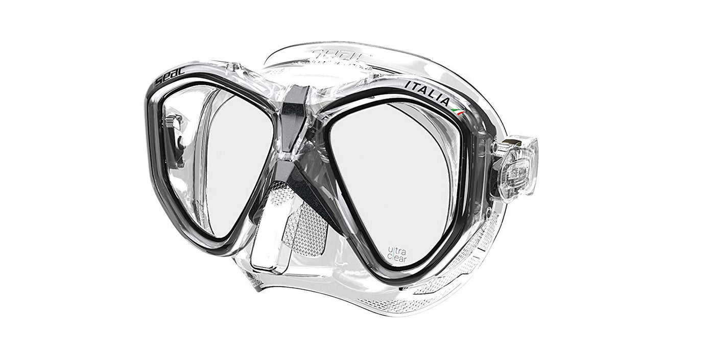 SEAC Italia Dual lens Scuba Diving Snorkeling Mask