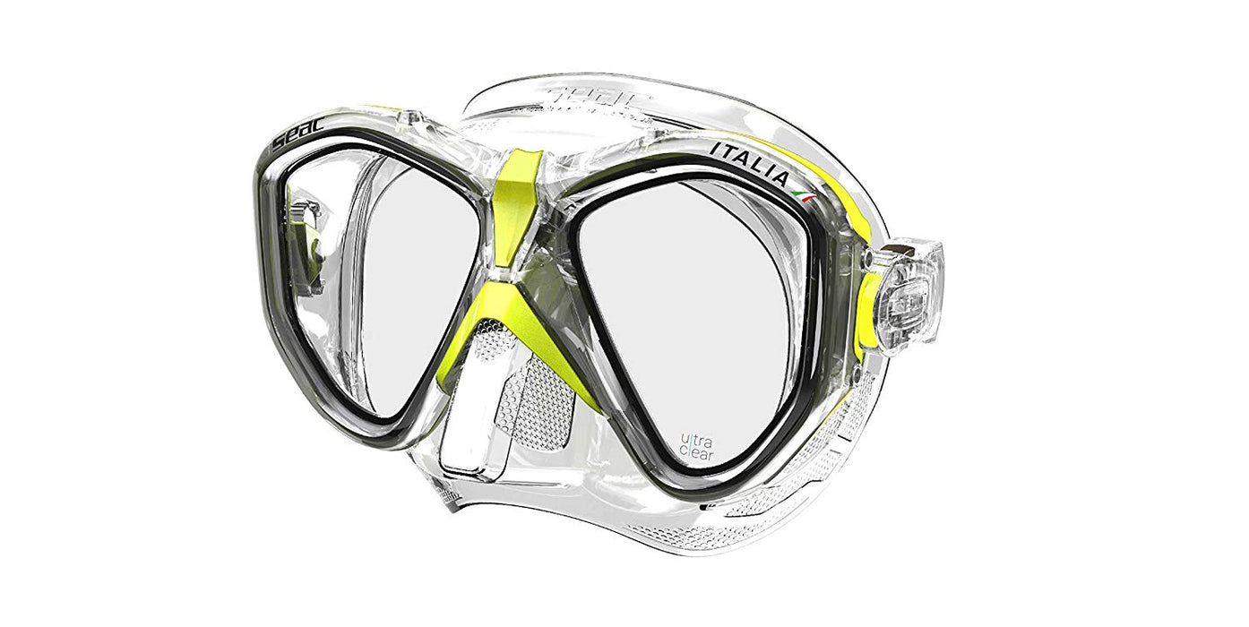 SEAC Italia Dual lens Scuba Diving Snorkeling Mask