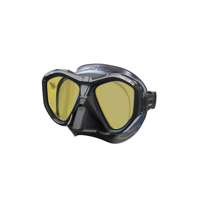 SEAC Italia Dual lens Scuba Diving Snorkeling Mask