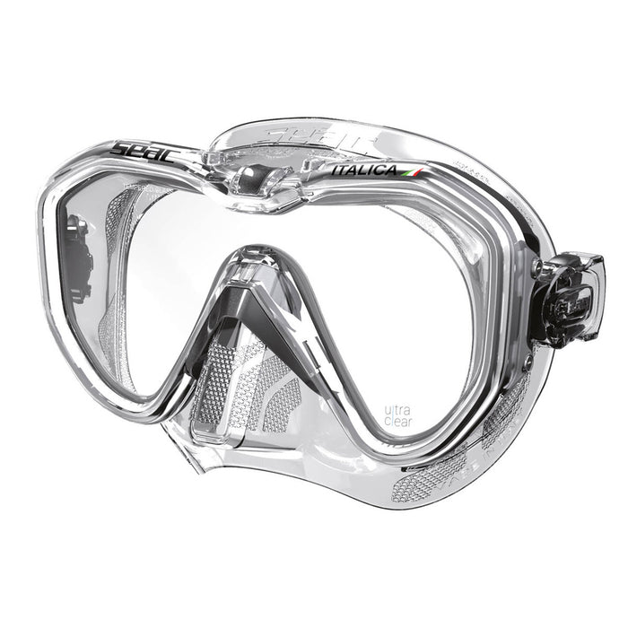 SEAC Italica Mono Lens Scuba Diving Snorkeling Mask