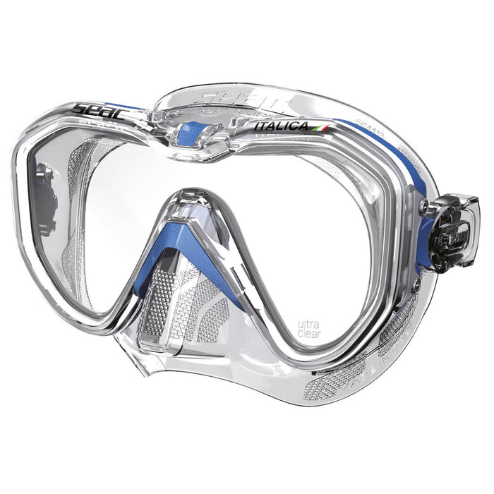 SEAC Italica Mono Lens Scuba Diving Snorkeling Mask