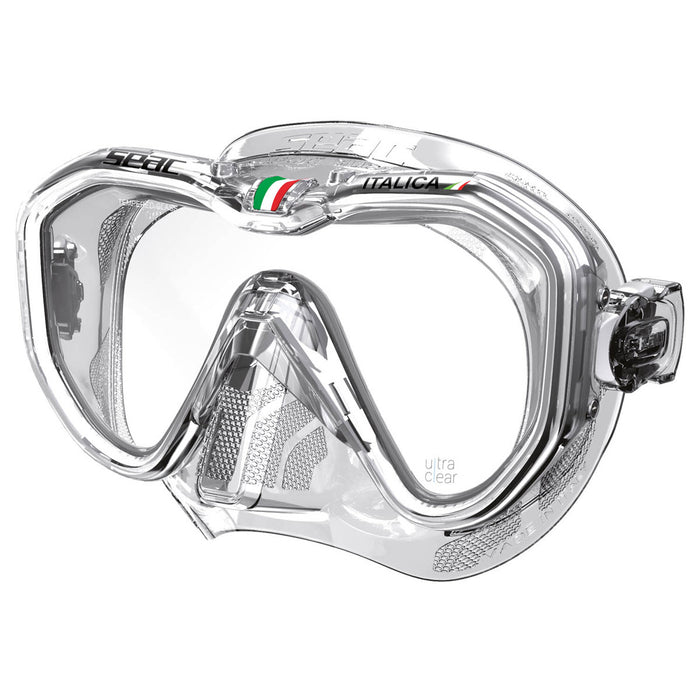 SEAC Italica Mono Lens Scuba Diving Snorkeling Mask