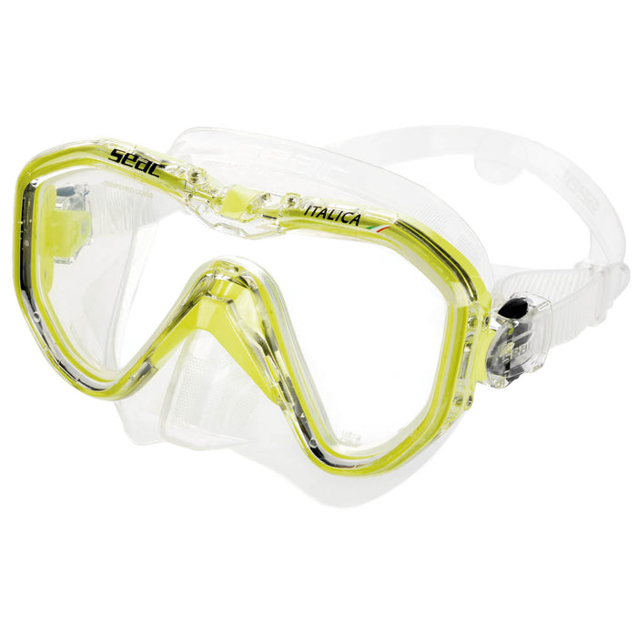 SEAC Italica Mono Lens Scuba Diving Snorkeling Mask