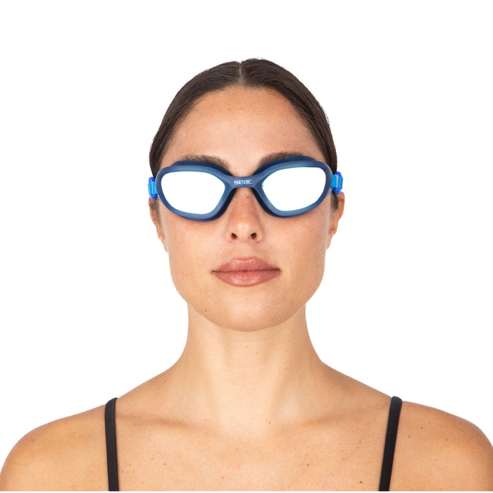 SEAC Mood Swimming Goggles – Anti-Fog, Scratch-Resistant, Comfortable Fit for Indoor Swimming