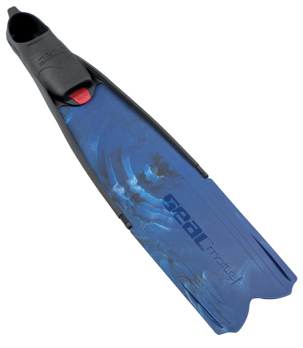 SEAC Motus Camo Long Soft Powerful Freediving Spearfishing Fins