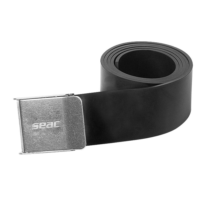 SEAC Rubber Belt w/ Stainless Steel Buckle 130 cm