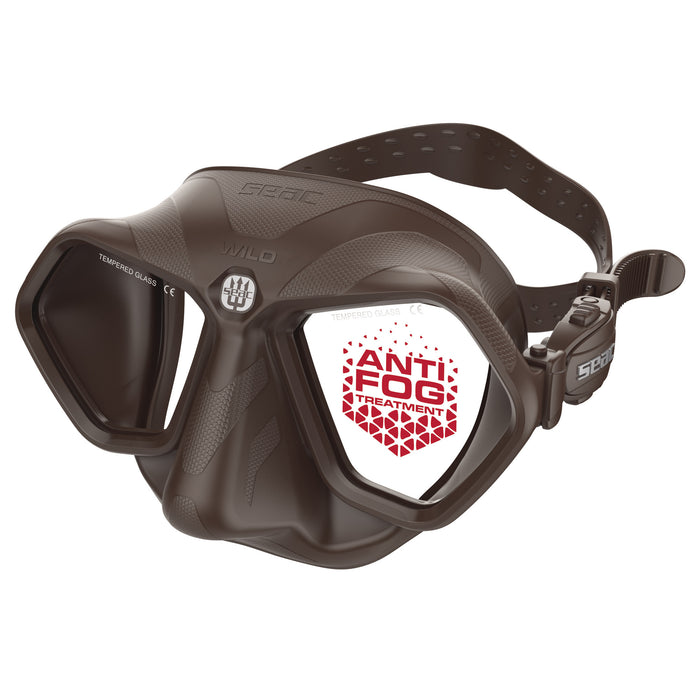 SEAC Wild Low-Volume Anti-Fog Dual-Lens Dive Mask for Freediving & Spearfishing