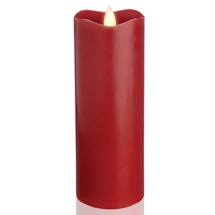 Delighted Home Flickering Flameless Candle 4 and 6-hour Timer Battery Operated Dancing LED Wax Pillar Candle