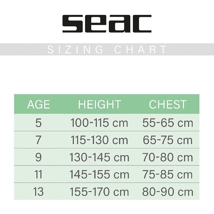 SEAC Ciao Shorty 2.5 mm High Stretch Neoprene Short Wetsuit Kids