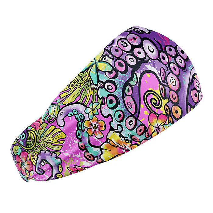 Spacefish Army Eco-Friendly Scuba Headband – Recycled Polyester, SPF 50+, Quick-Dry, One Size Fits Most