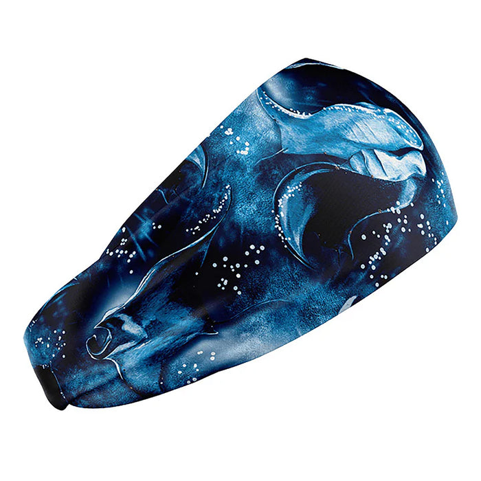 Spacefish Army Eco-Friendly Scuba Headband – Recycled Polyester, SPF 50+, Quick-Dry, One Size Fits Most
