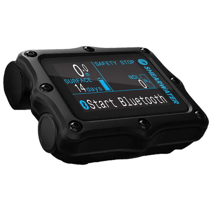 Shearwater Perdix 2 Dive Computer - Expedition-Grade Technical & Recreational Computer with Air Integration, Titanium Bezel, Vibration Alerts, AA Battery