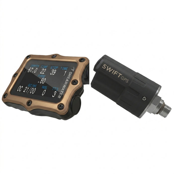 Shearwater Perdix 2 Dive Computer w/ Swift GPS, Air Integrated