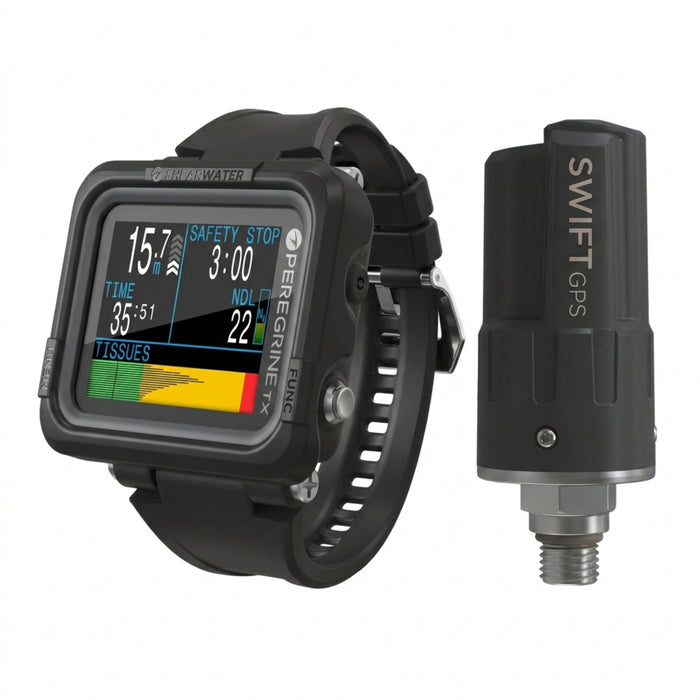 Shearwater Peregrine TX Dive Computer with Swift GPS