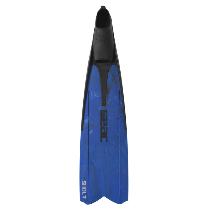 SEAC Shout Adult Long Fins for Scuba Diving, Freediving and Spearfishing