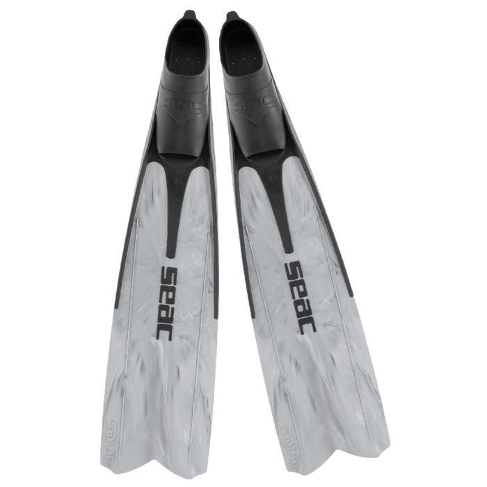 SEAC Shout Adult Long Fins for Scuba Diving, Freediving and Spearfishing