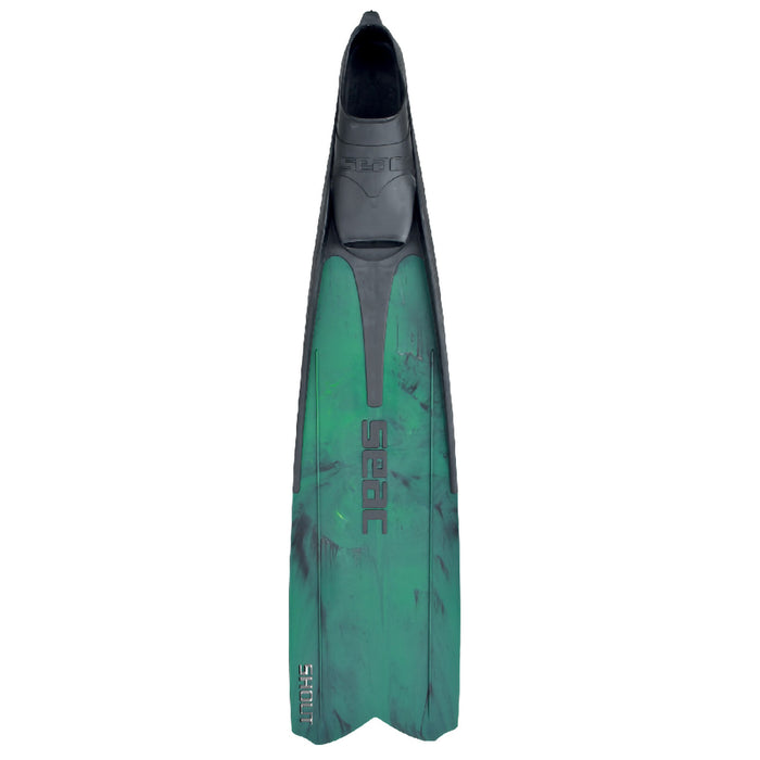 SEAC Shout Adult Long Fins for Scuba Diving, Freediving and Spearfishing