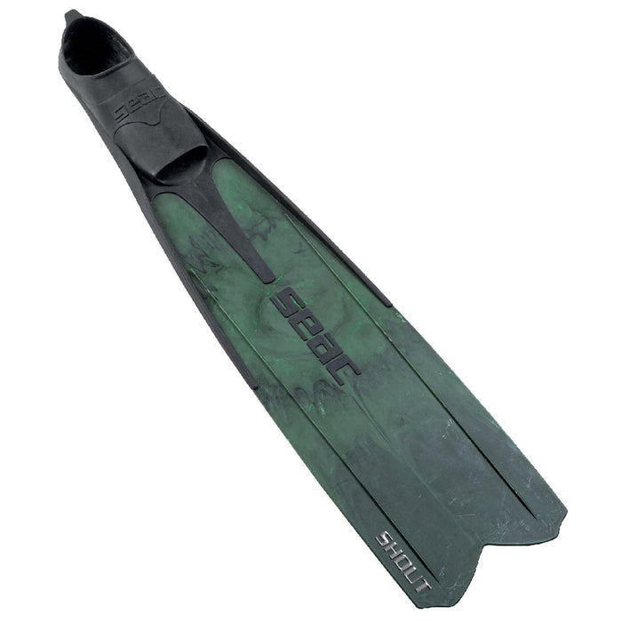 SEAC Shout Adult Long Fins for Scuba Diving, Freediving and Spearfishing