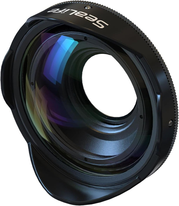 Sealife Sea 52mm Wide Angle Dome Lens Designed for SeaLife SportDiver Housing and Other 52mm Thread Mount Housings or Ports, Includes Neoprene Dome Lens Cover, Rear Lens Cap & Protective Pouch