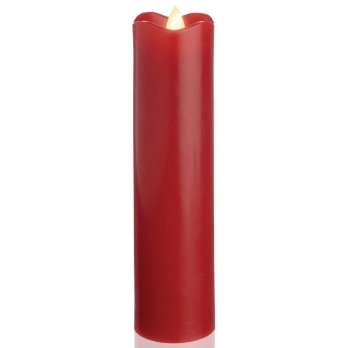 Delighted Home Flickering Flameless Candle 4 and 6-hour Timer Battery Operated Dancing LED Wax Pillar Candle