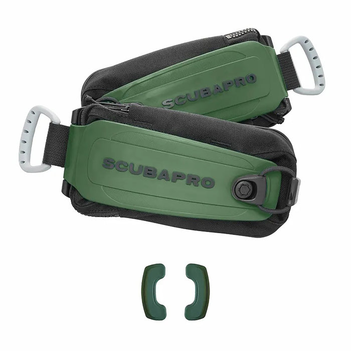 Scubapro Hydros Pro 2 Monorail Weight Pocket Set – Quick-Attach Integrated Weight System