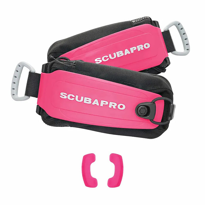 Scubapro Hydros Pro 2 Monorail Weight Pocket Set – Quick-Attach Integrated Weight System