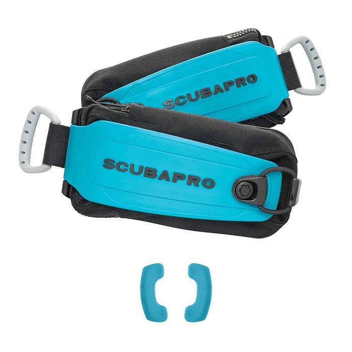 Scubapro Hydros Pro 2 Monorail Weight Pocket Set – Quick-Attach Integrated Weight System