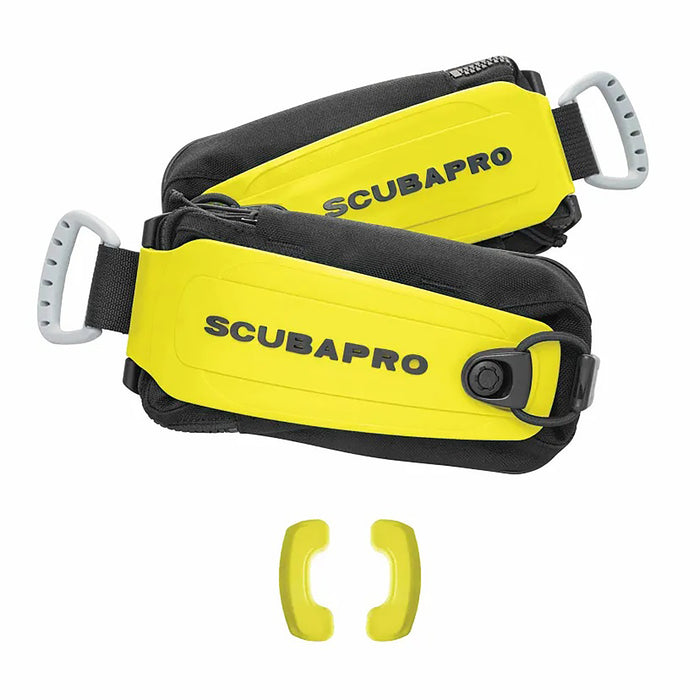 Scubapro Hydros Pro 2 Monorail Weight Pocket Set – Quick-Attach Integrated Weight System
