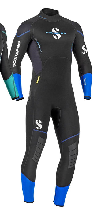 Scubapro Men's 3mm Sport Steamer Back Zip Suit