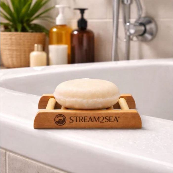 Stream2Sea Naturally Naked Shampoo & Body Bar, Fragrance Free