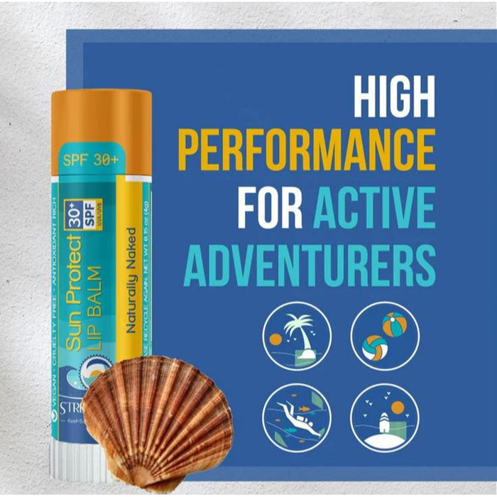 Stream2Sea Sun Protect SPF 30+ Lip Balm Display 21 pcs.