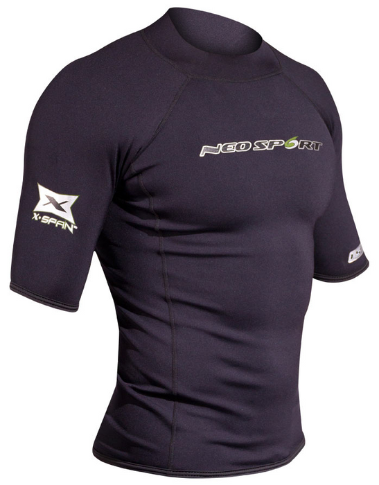 NeoSport Men’s 1.5mm XSPAN Short Sleeve Tops