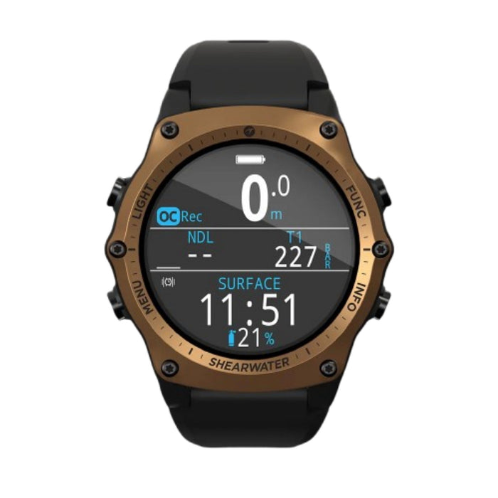 Shearwater Teric Dive Computer AMOLED Watch with Swift Transmitter